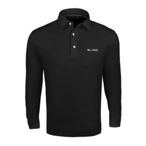 Sligo Men's Athletic Long Sleeve Polo T-Shirt (Indian Sizes)