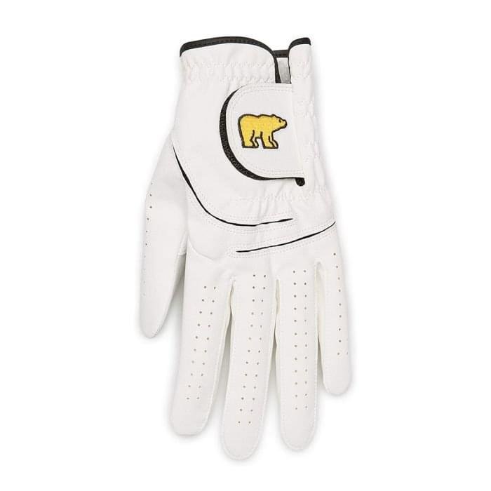 JACK NICKLAUS Men's 18 Majors Golf Glove  White